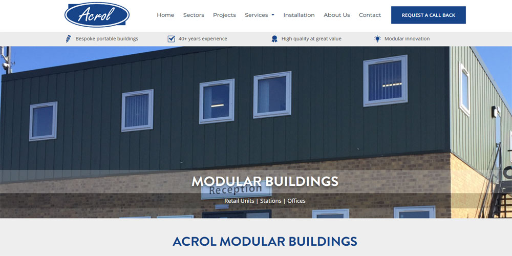 Benefits of Modular Buildings 3 Acrol Modular Buildings