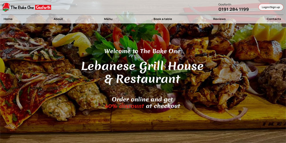 Bake One Lebanese Grill House & Restaurant