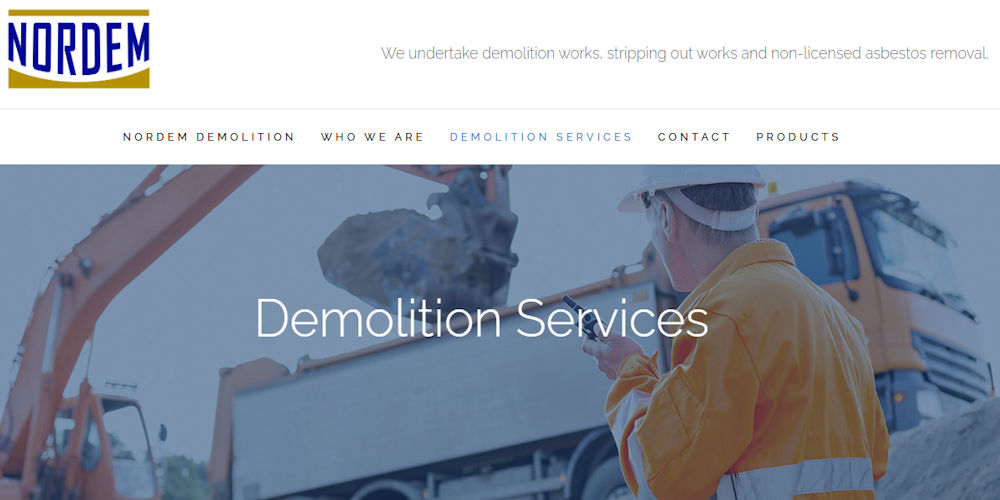 Introducing Nordem Demolition Contractors 2 Nordem Demolition Contractors