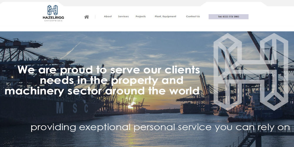 Hazelrigg Enterprises ~ Property and Machinery Solutions 1 Hazelrigg Enterprises