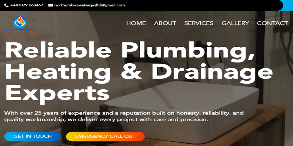 Plumbing Services in the North Eastv